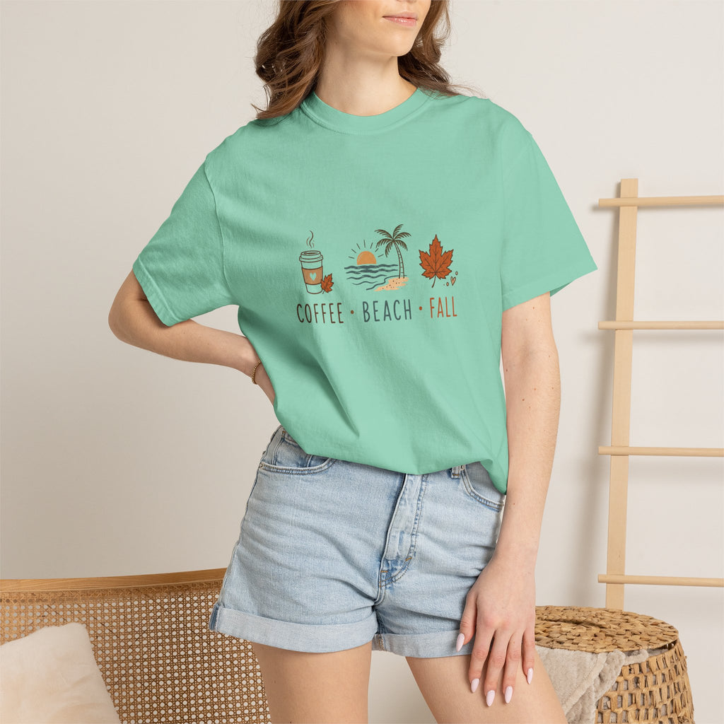 Coffee • Beach • Fall – Comfort Colors® Tee