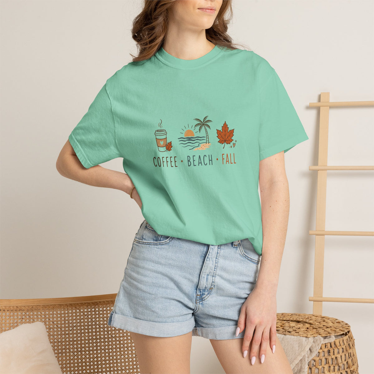 Coffee • Beach • Fall – Comfort Colors® Tee