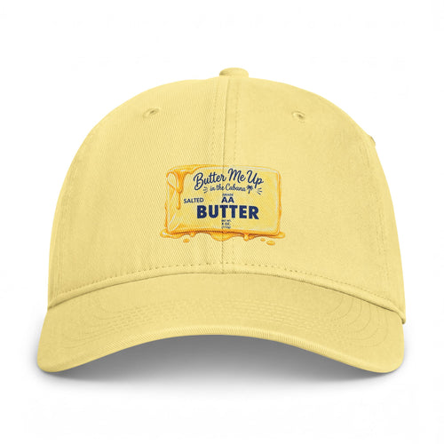 Butter Me Up In The Cabana — Coastal Washed Baseball Hat