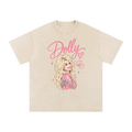 Dolly Snow Washed Oversized Cotton T-Shirt