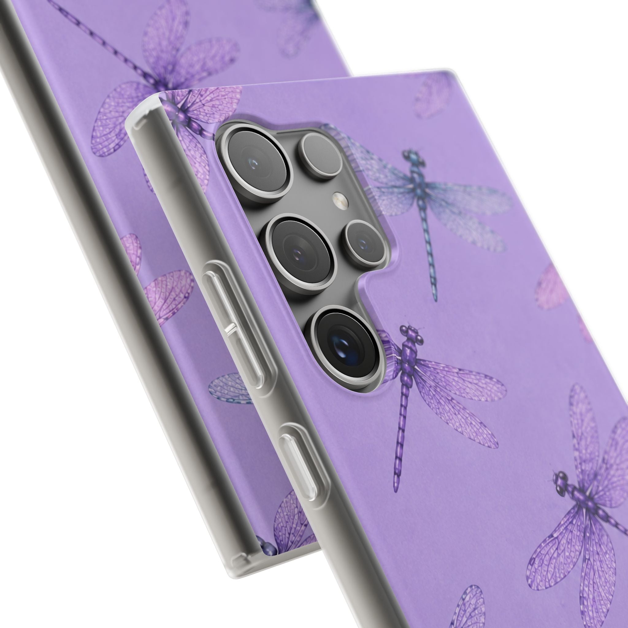 Lavender Dragonfly Dreams-Flexi iPhone & Samsung Phone Case