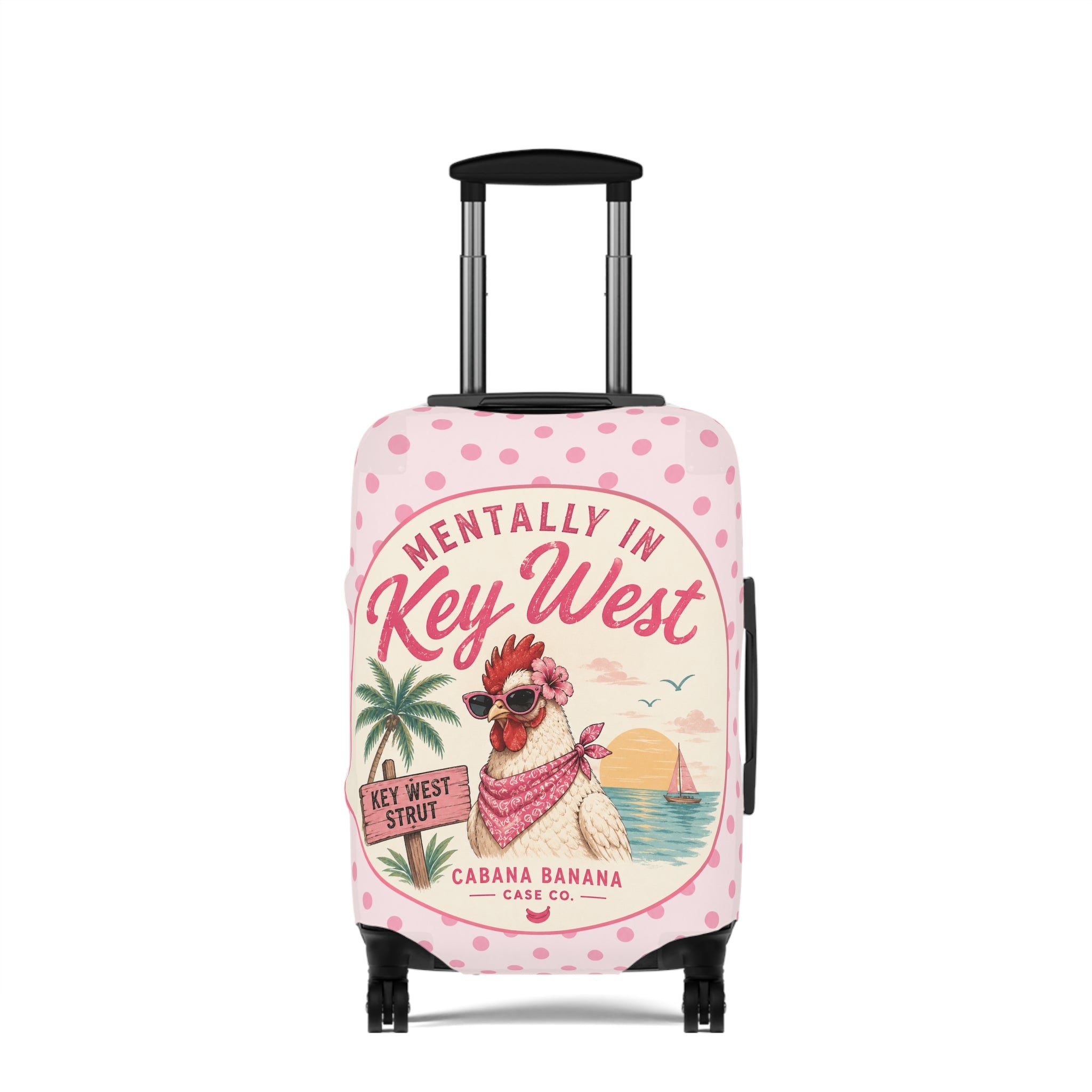 Mentally in Key West-Luggage Protector