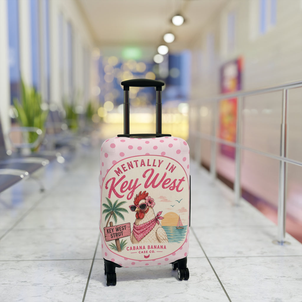 Mentally in Key West-Luggage Protector