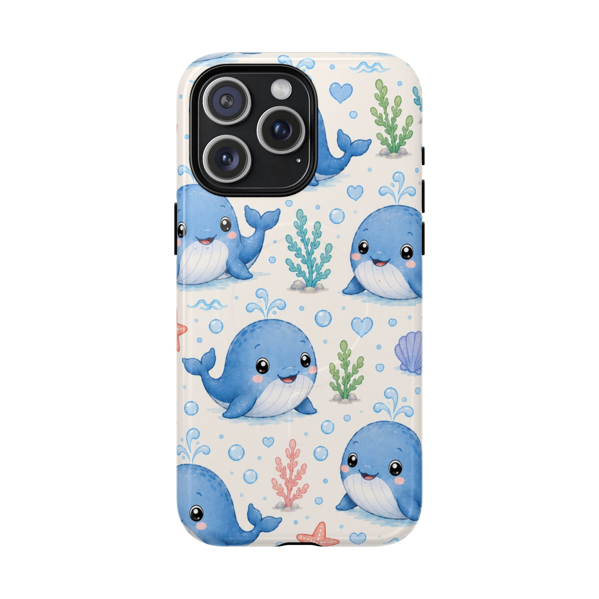 Whale Watching from the Cabana- Tough Magnetic Phone Case