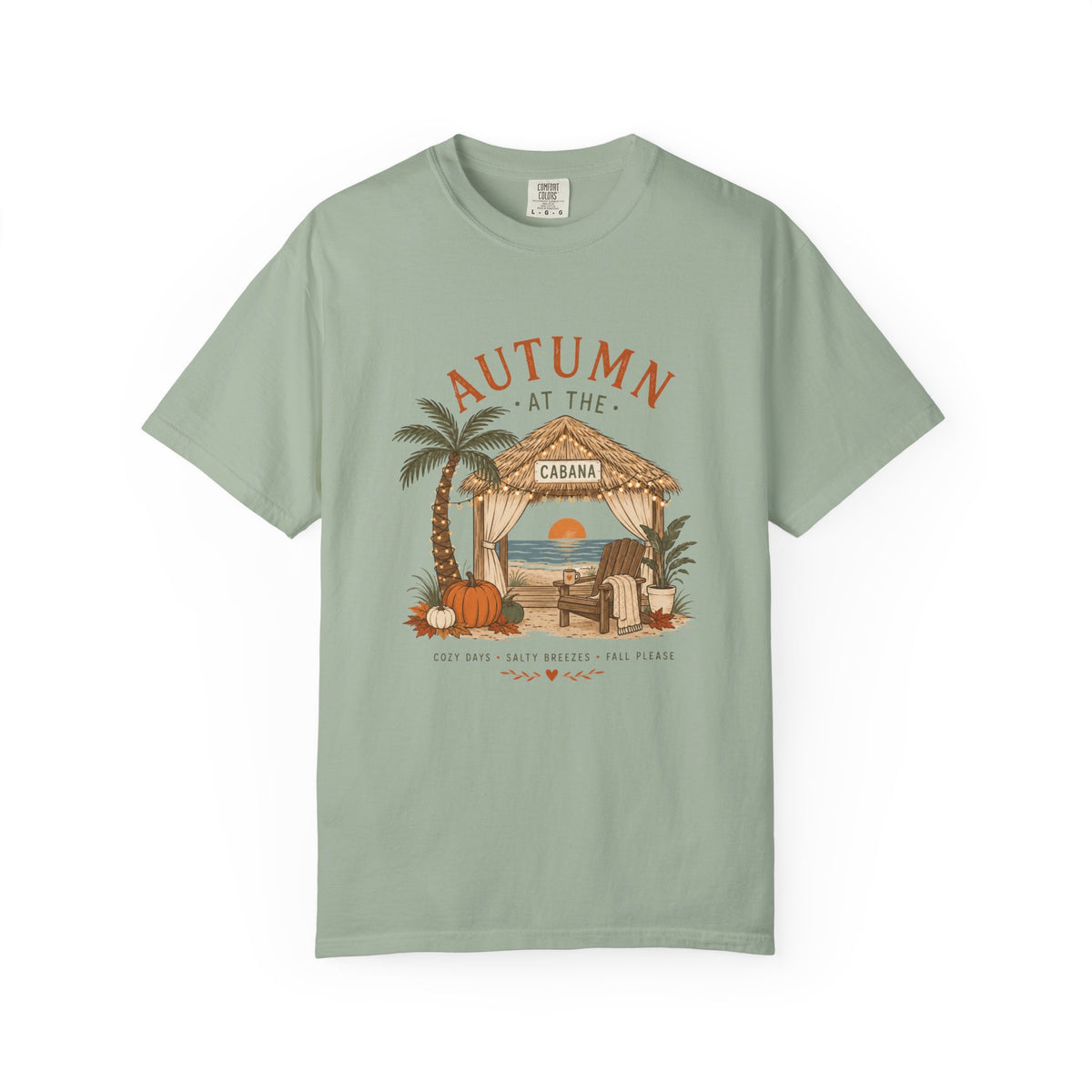 Autumn at the Cabana – Comfort Colors® Tee