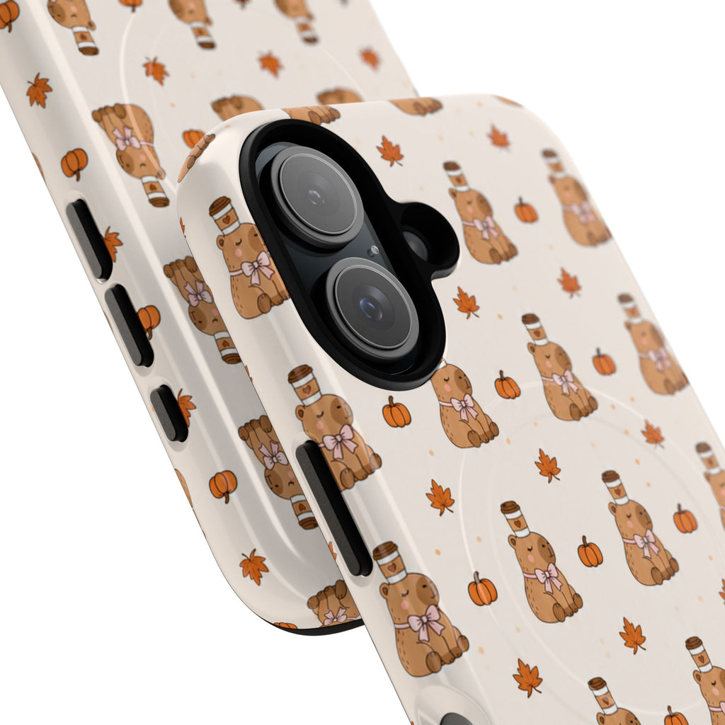 Pumpkin Patch Capy – Tough Magnetic Phone Case