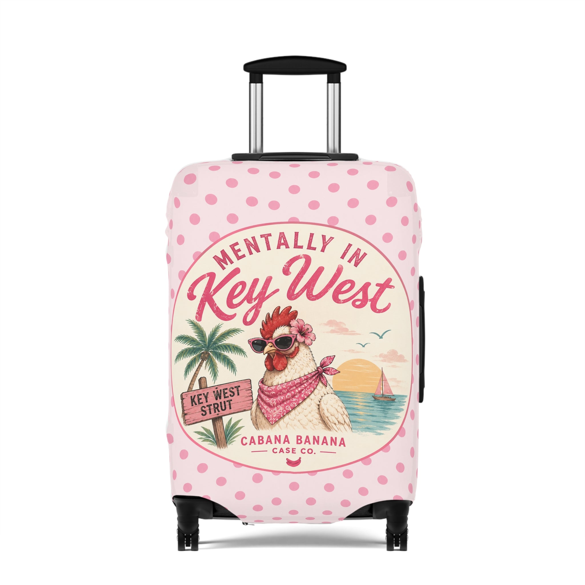 Mentally in Key West-Luggage Protector