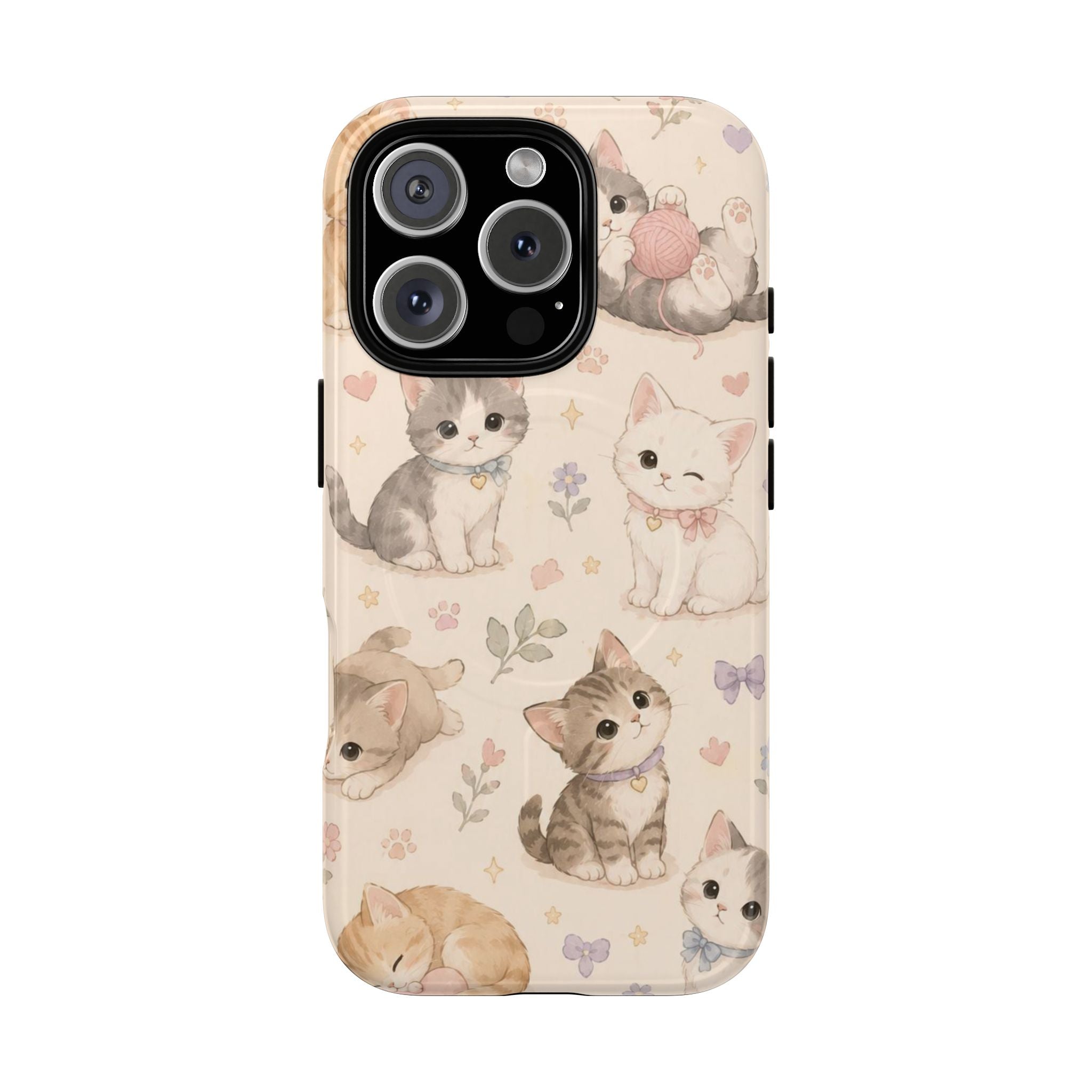 Kitten Cabana Club -Tough Magnetic Phone Case