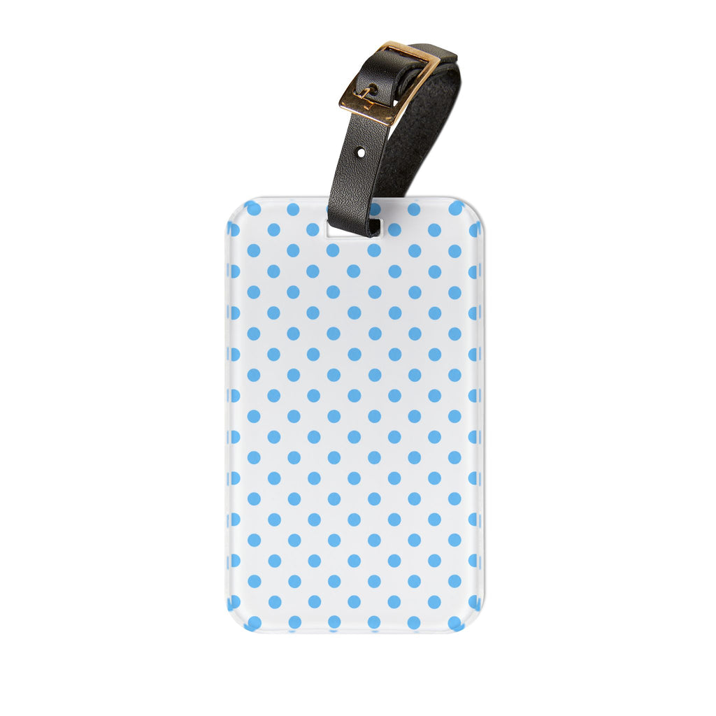 Poolside Polka-Luggage Tag