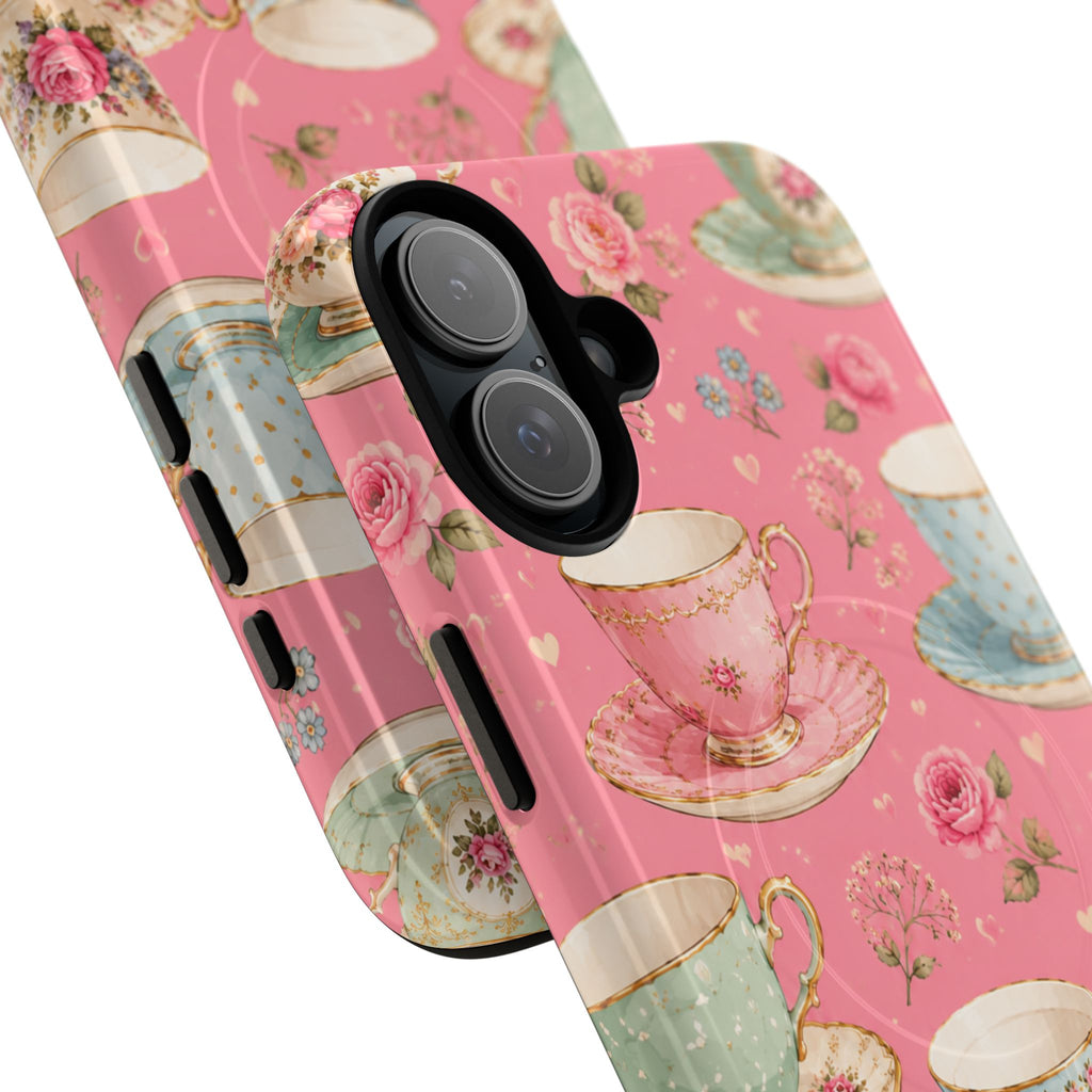 Tea Party in the Cabana- Tough Magnetic Phone Case