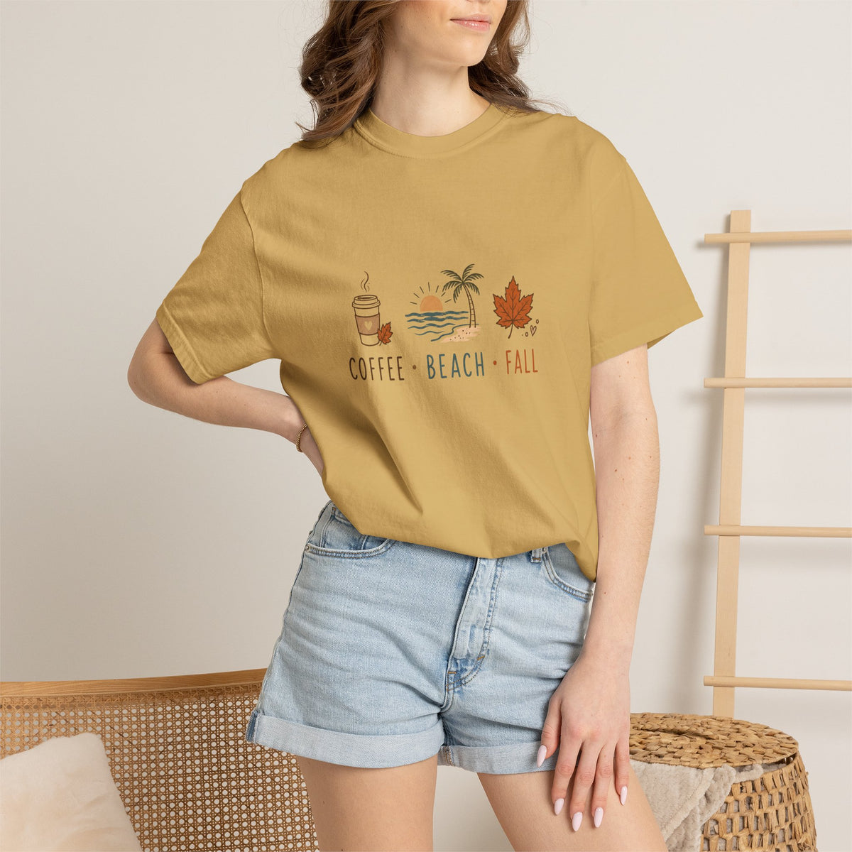 Coffee • Beach • Fall – Comfort Colors® Tee
