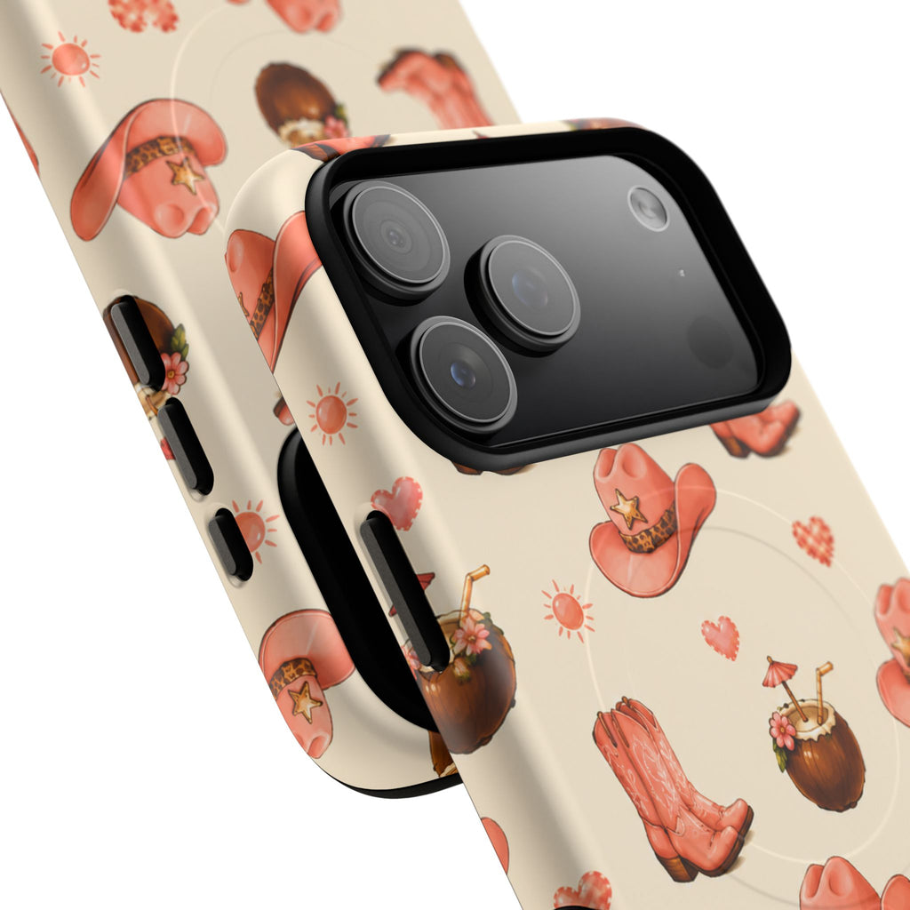 Boots in the Cabana- Tough Magnetic Phone Case