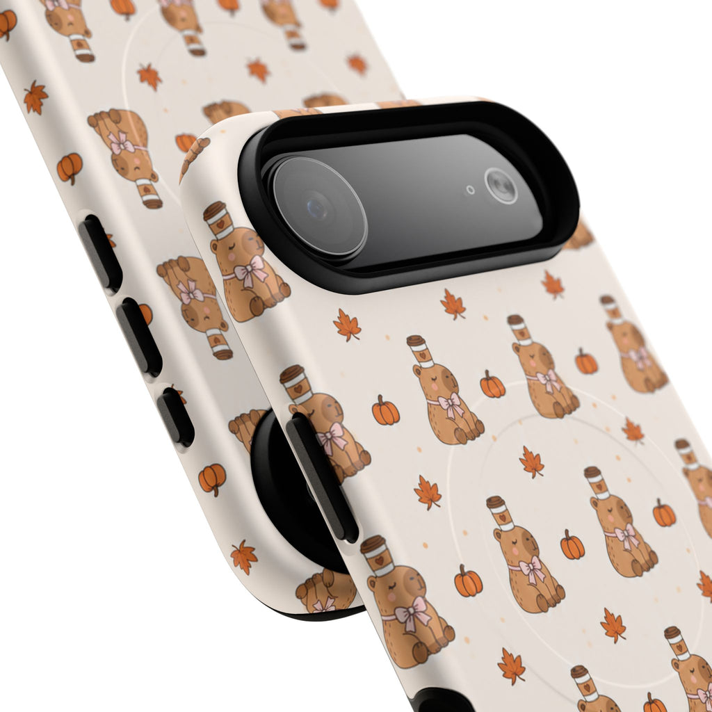 Pumpkin Patch Capy – Tough Magnetic Phone Case