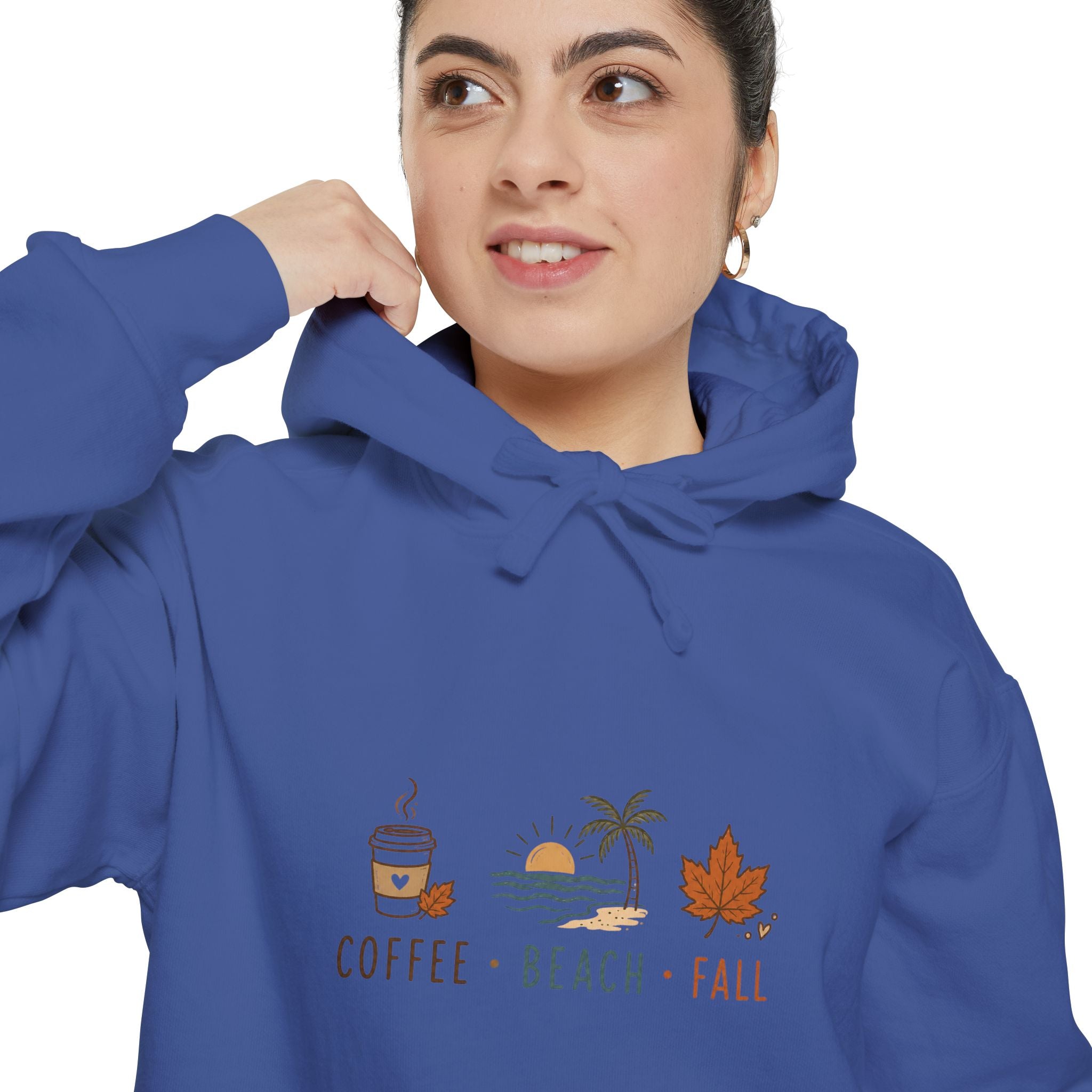 Coffee • Beach • Fall – Comfort Colors® Hoodie