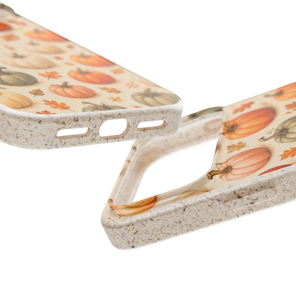 Cabana Pumpkin Patch -Eco-Friendly Biodegradable Phone Case