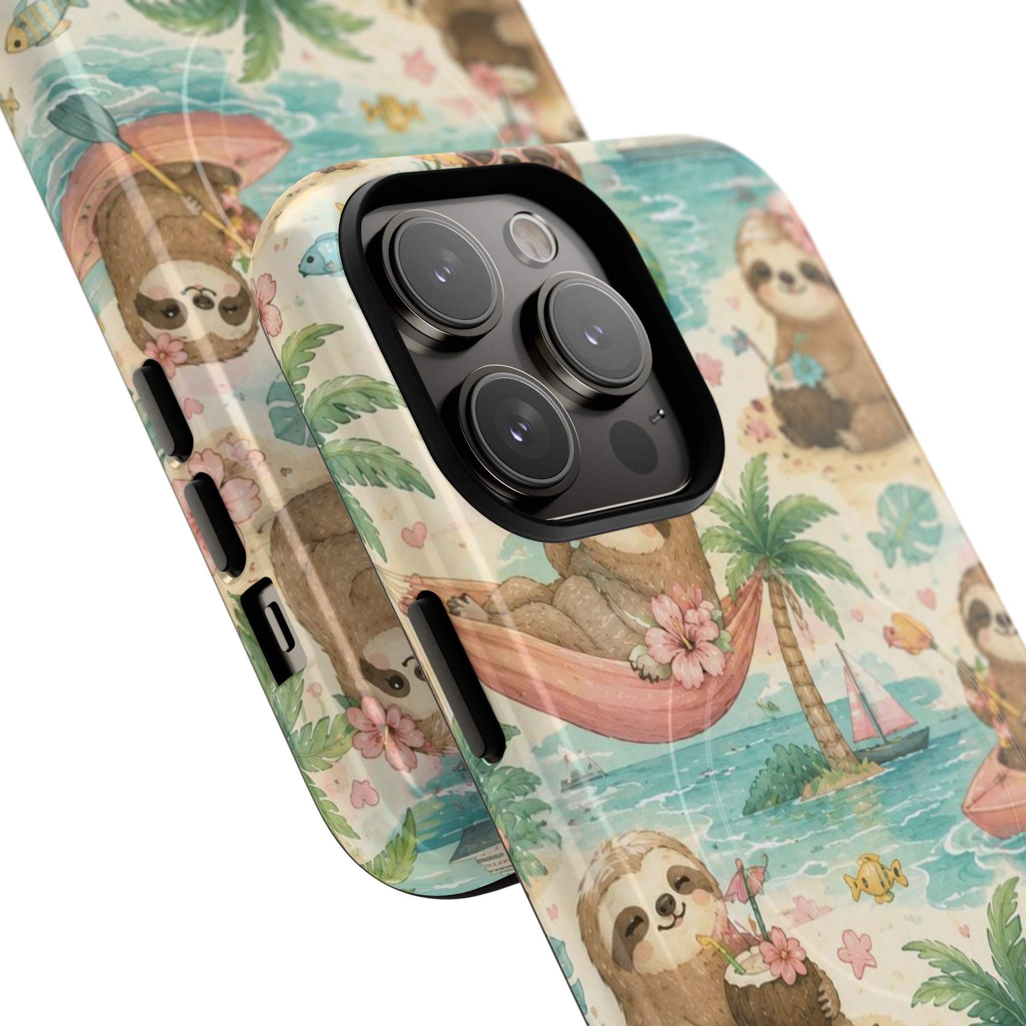 Hangin' In There, Babe- Tough Magnetic Phone Case