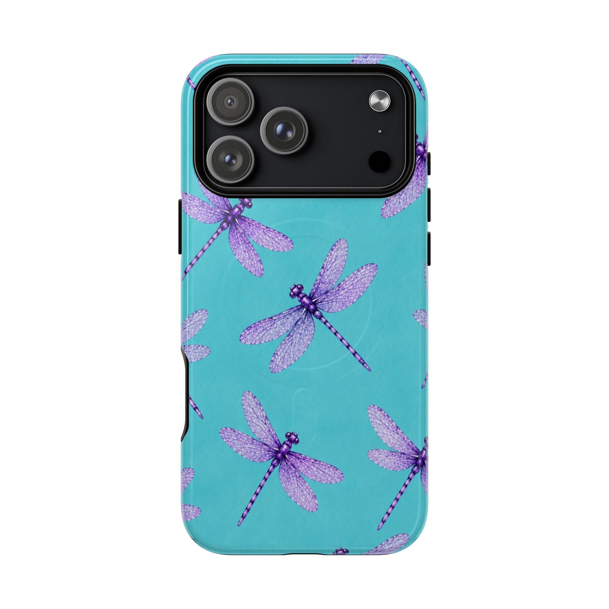 Turquoise Dragonfly Dreams – Tough Magnetic Phone Case