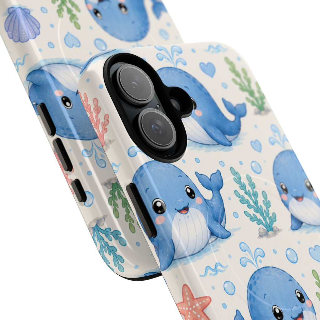 Whale Watching from the Cabana- Tough Magnetic Phone Case