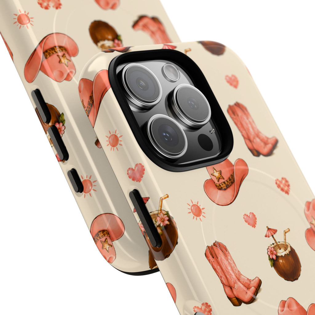 Boots in the Cabana- Tough Magnetic Phone Case