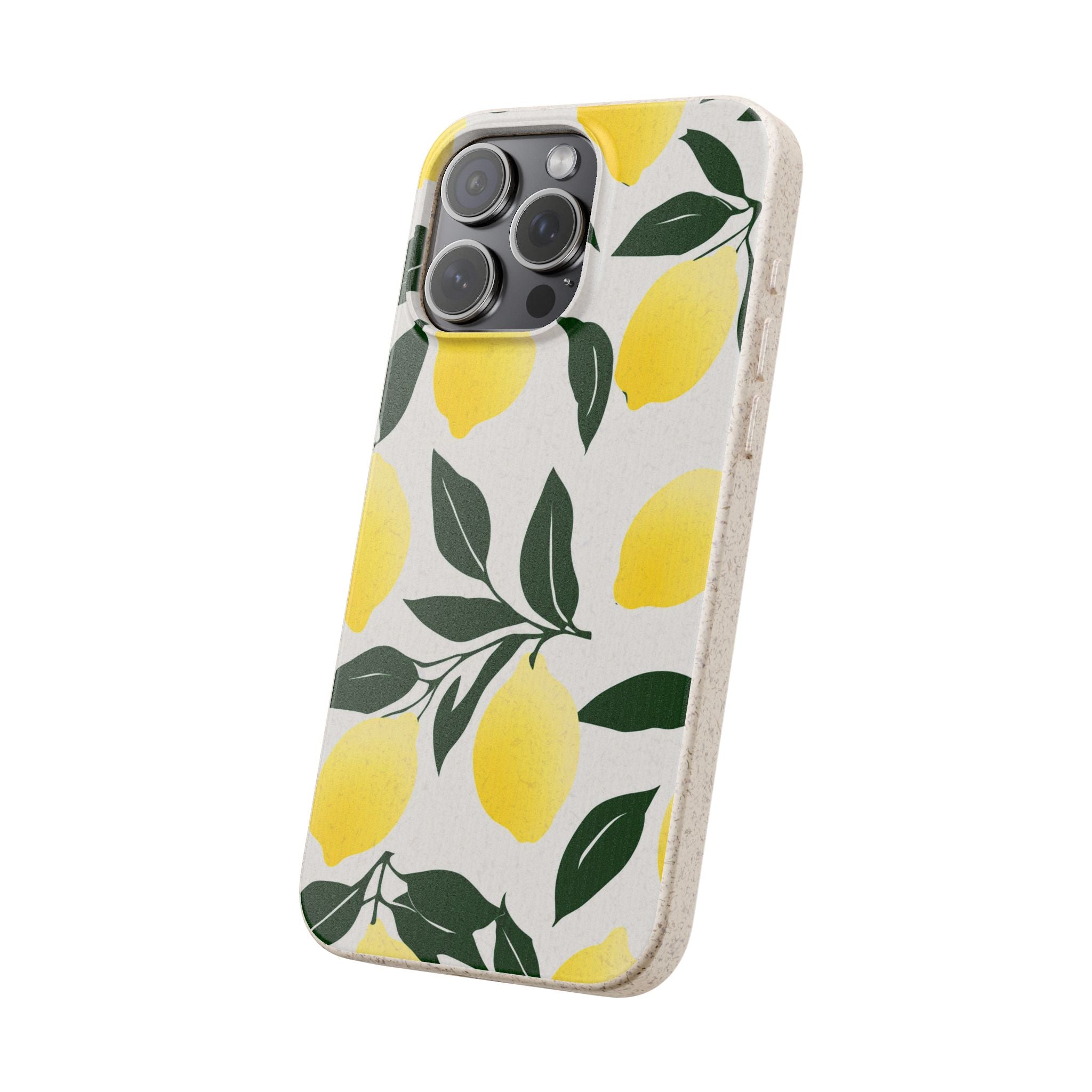 Lemon Escape - Eco-Friendly Biodegradable Phone Case
