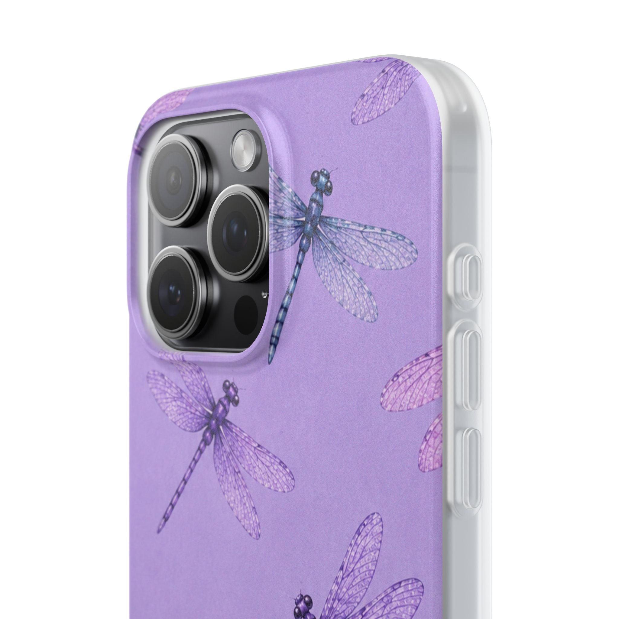 Lavender Dragonfly Dreams-Flexi iPhone & Samsung Phone Case