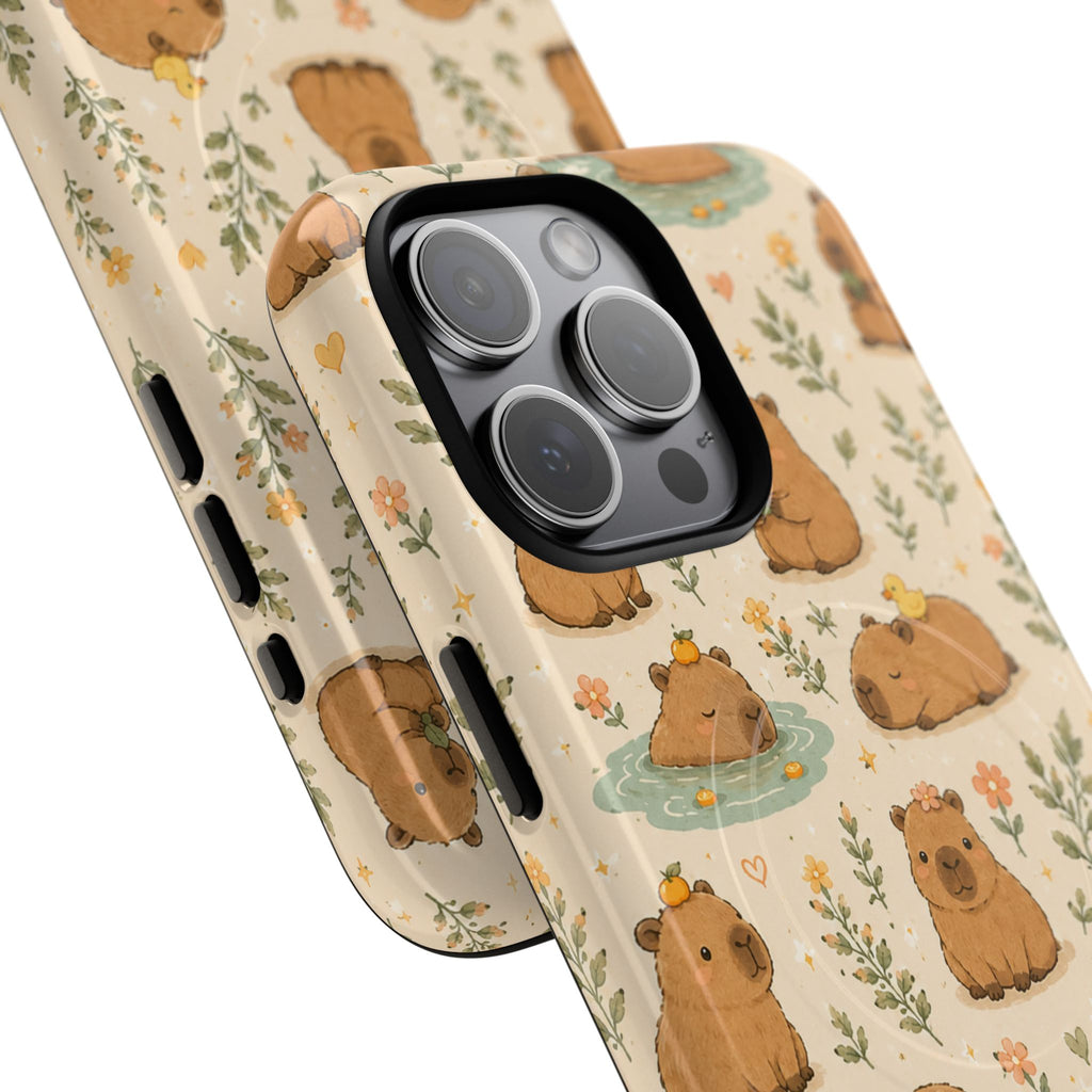Beach Please, I'm a Capy -Tough Magnetic Phone Case