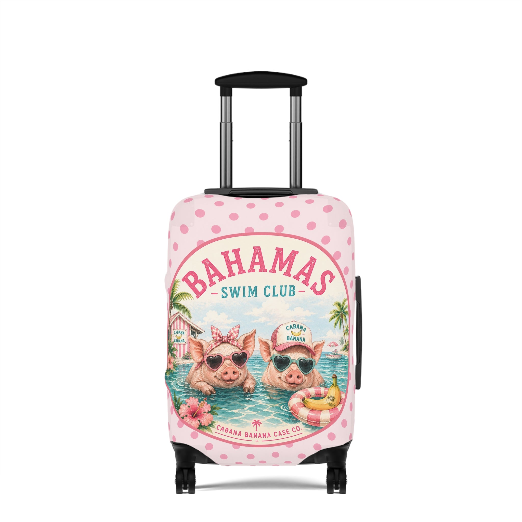 Bahamas Pig Swim Club- Luggage Protector