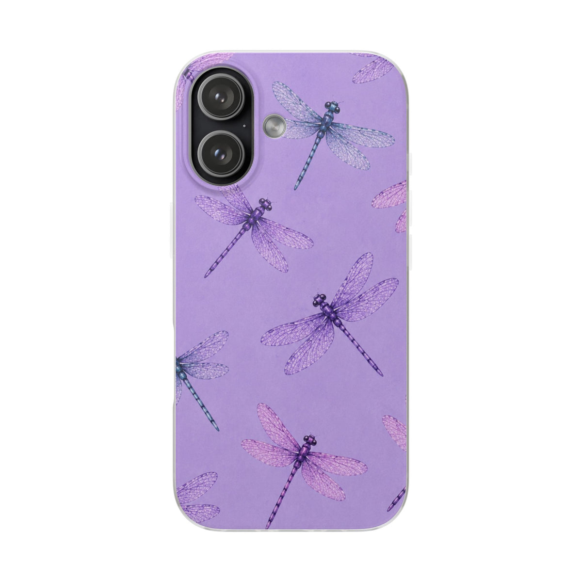 Lavender Dragonfly Dreams-Flexi iPhone & Samsung Phone Case