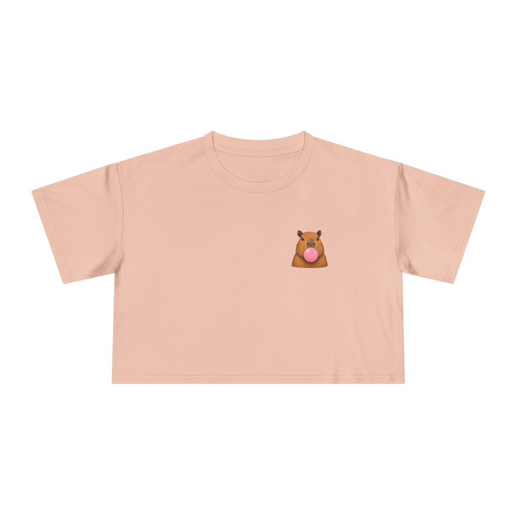 Capy Cabana- Crop Tee