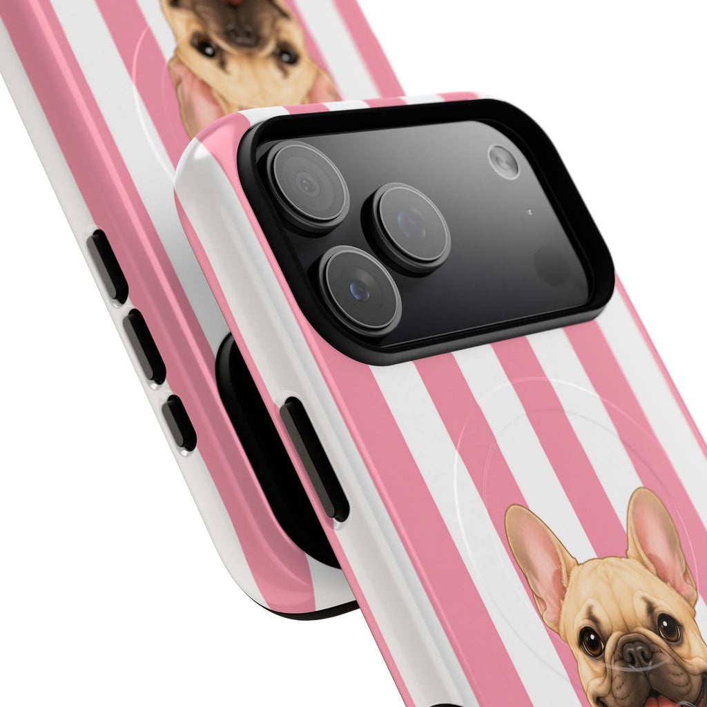 Ooh La La , Cabana Frenchie- Tough Magnetic Phone Case