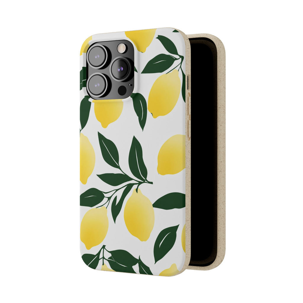 Lemon Escape - Eco-Friendly Biodegradable Phone Case