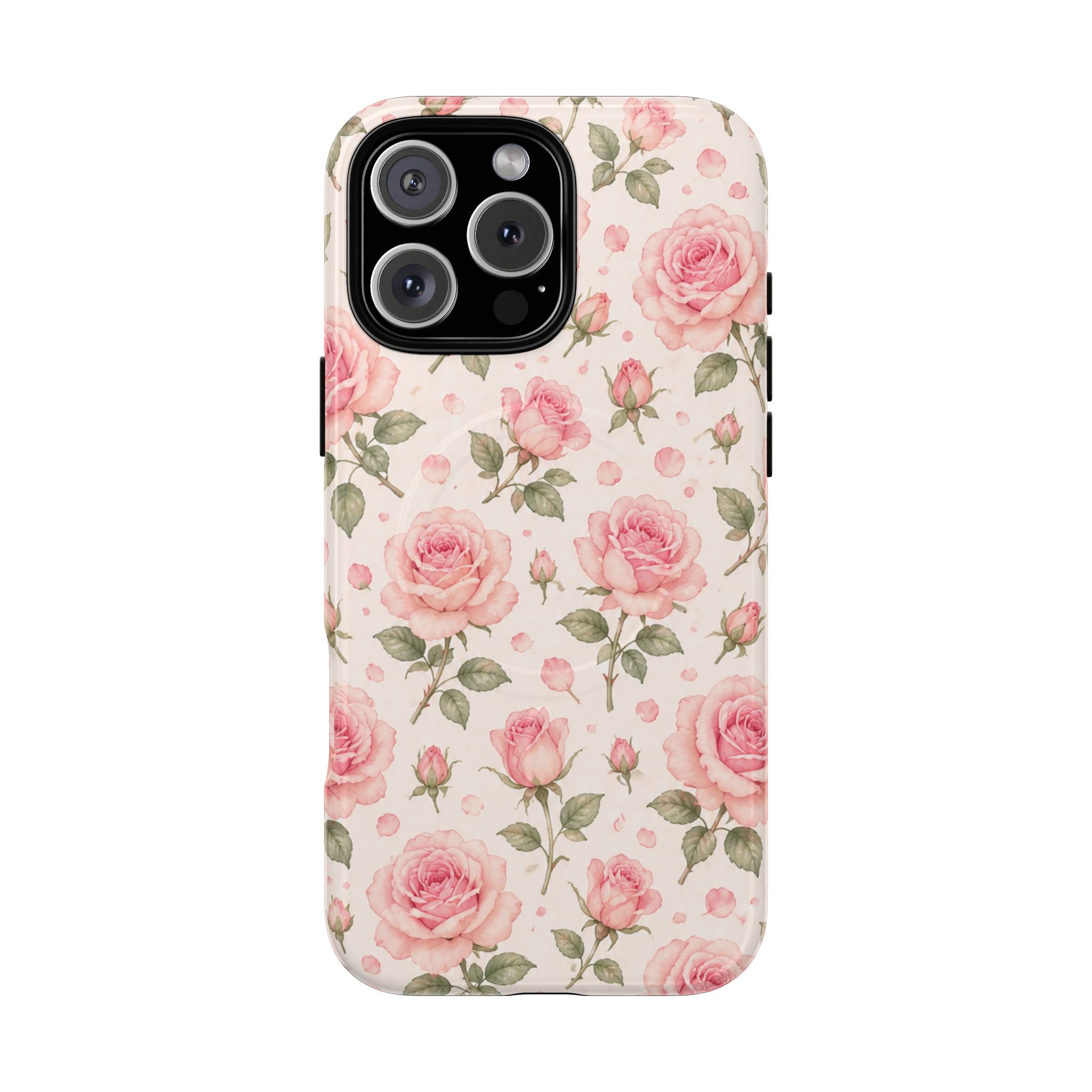 Pink Petals & Paradise- Tough Magnetic Phone Case