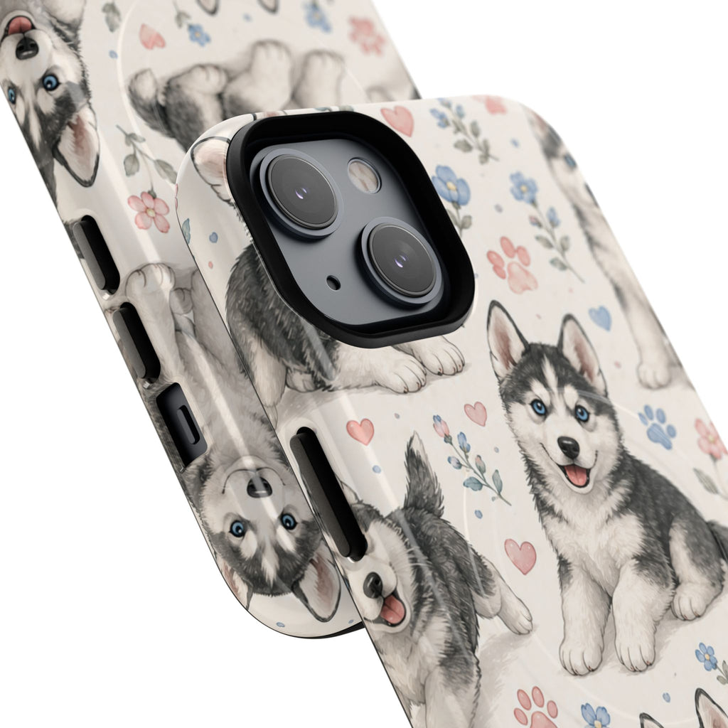 Talk Husky to Me- Tough Magnetic Phone Case