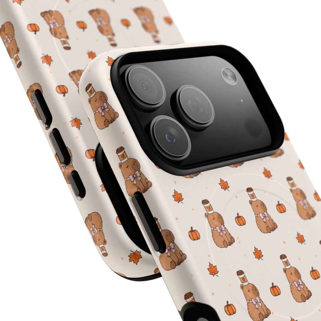 Pumpkin Patch Capy – Tough Magnetic Phone Case