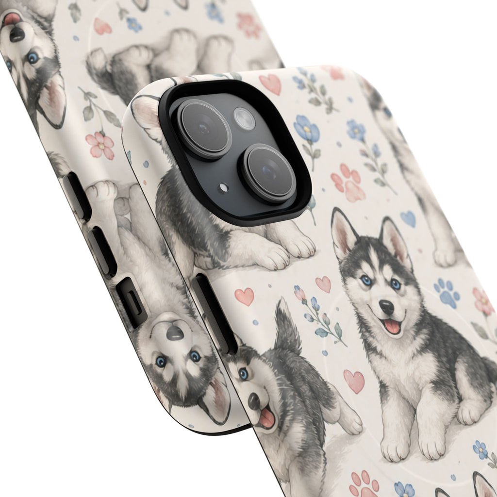 Talk Husky to Me- Tough Magnetic Phone Case