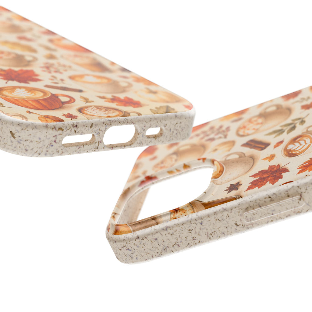 Fall in Love Latte- Eco-Friendly Biodegradable Phone Case