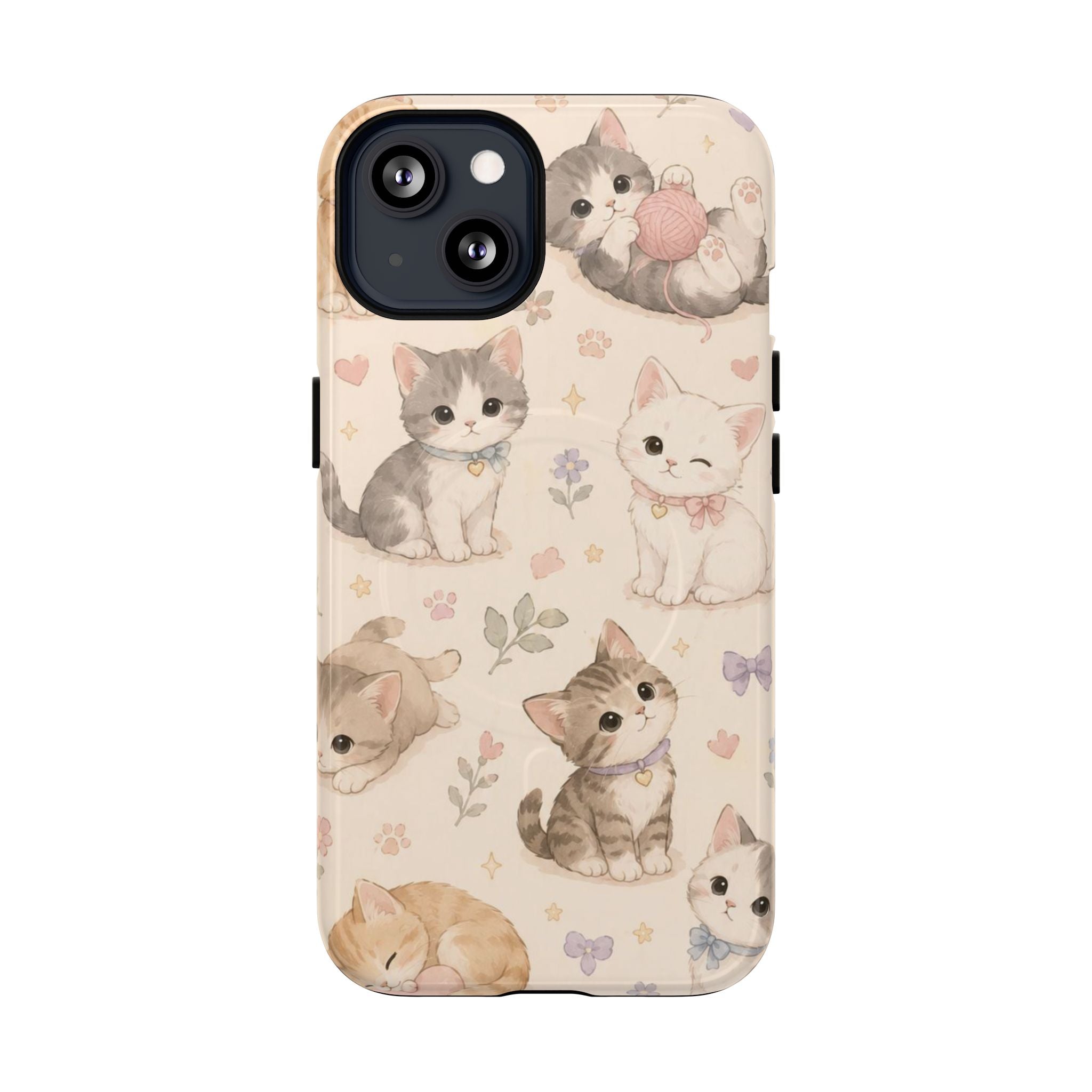 Kitten Cabana Club -Tough Magnetic Phone Case