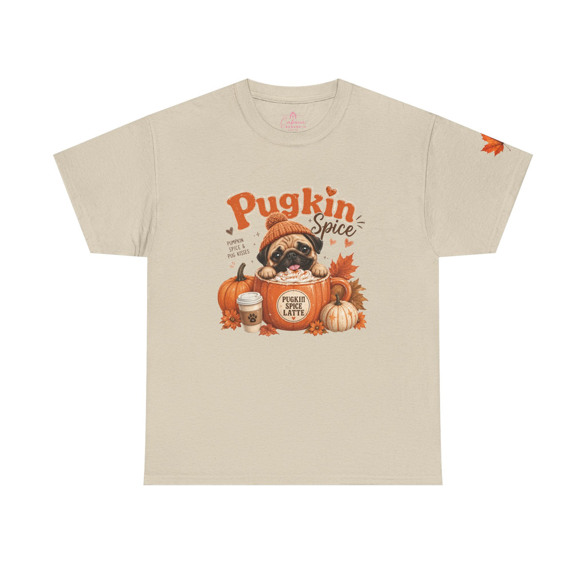 Pugkin Spice Pug – T-Shirt