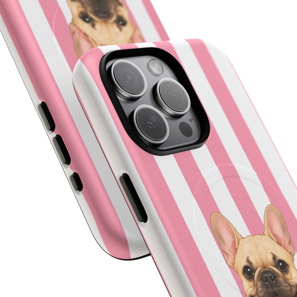 Ooh La La , Cabana Frenchie- Tough Magnetic Phone Case