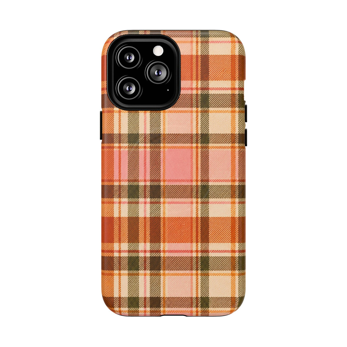 Hello Fall Plaid -Tough Magnetic Phone Case