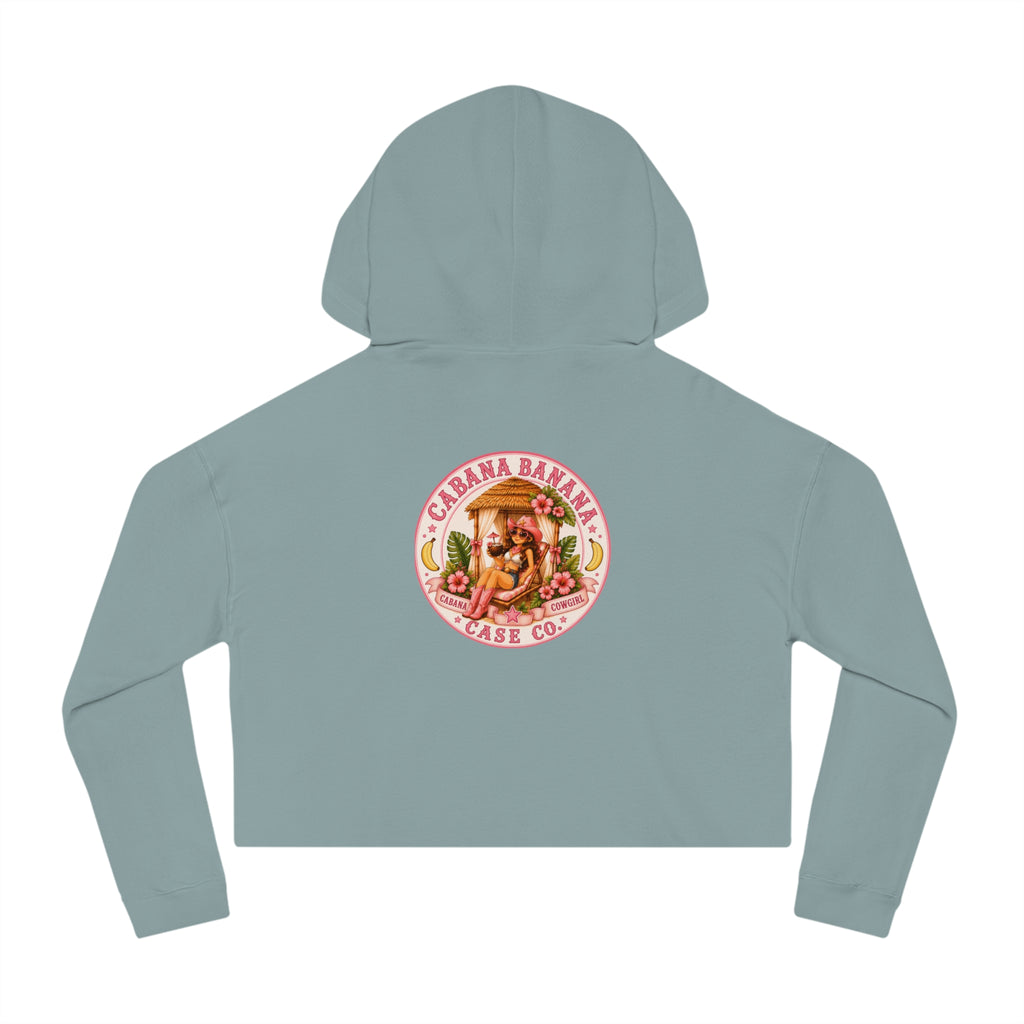 Cabana Cowgirl Cropped Hoodie