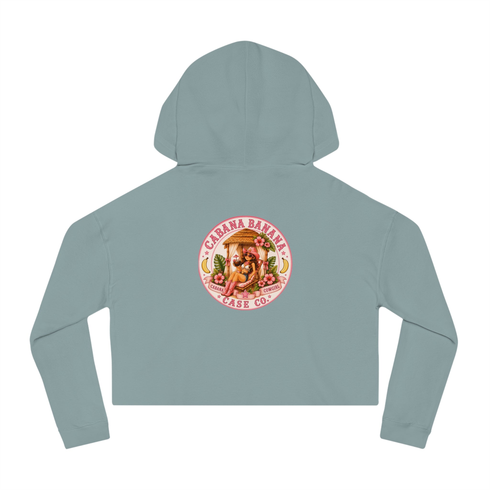 Cabana Cowgirl Cropped Hoodie