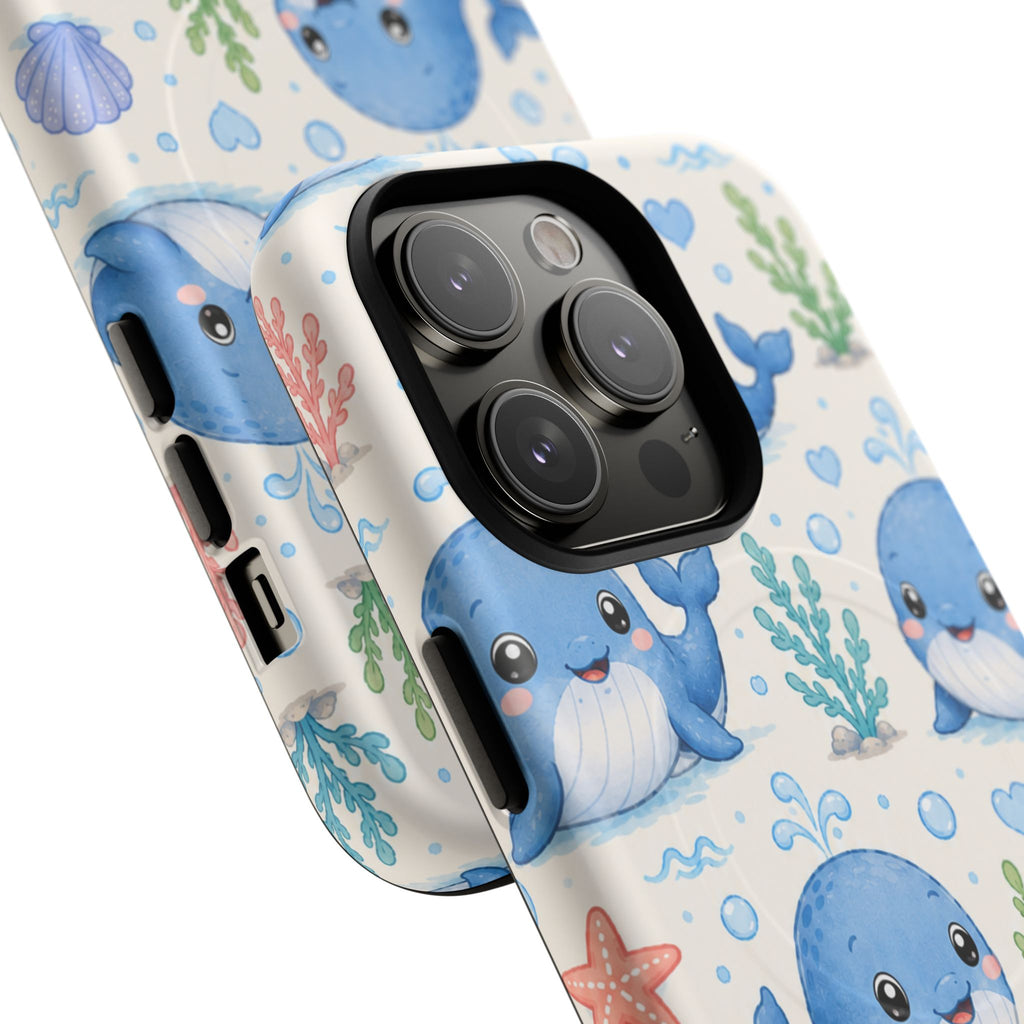 Whale Watching from the Cabana- Tough Magnetic Phone Case