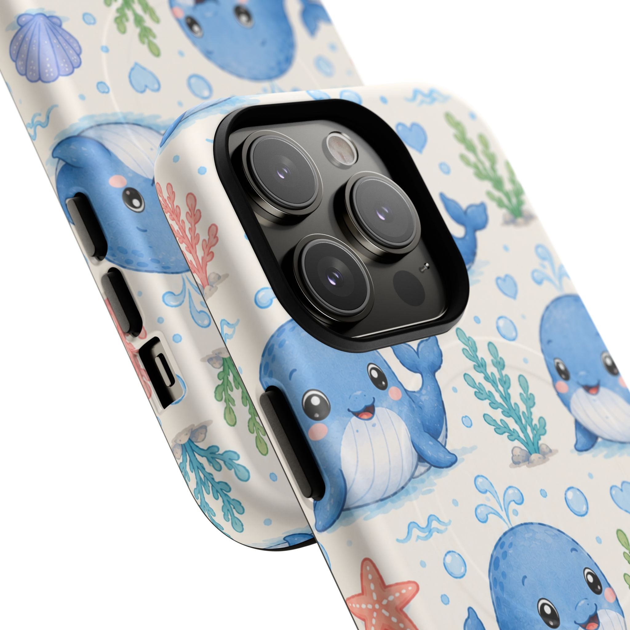 Whale Watching from the Cabana- Tough Magnetic Phone Case