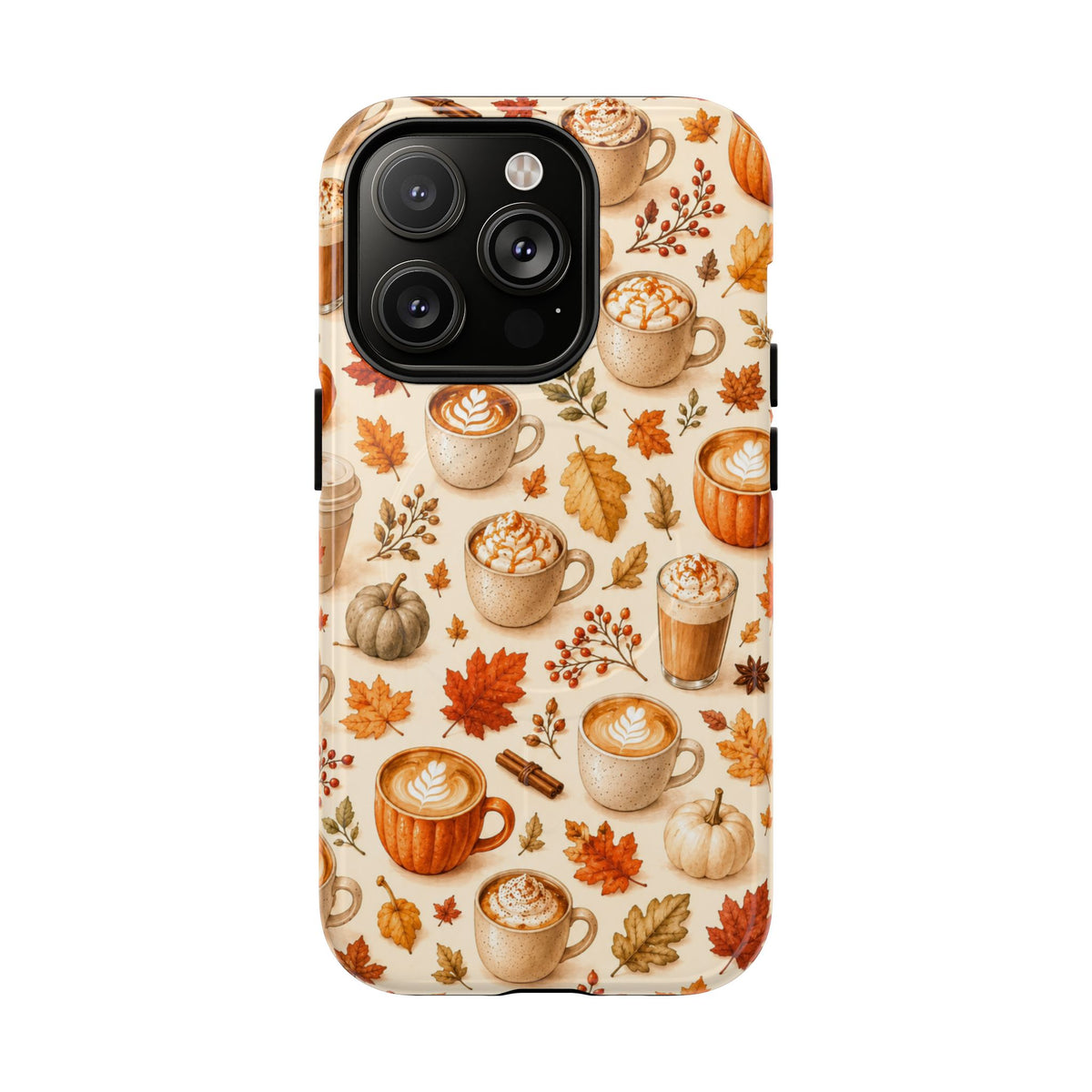 Fall in Love Latte-Tough Magnetic Phone Case