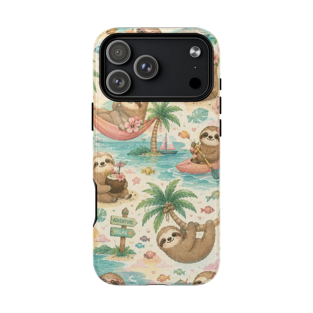 Hangin' In There, Babe- Tough Magnetic Phone Case