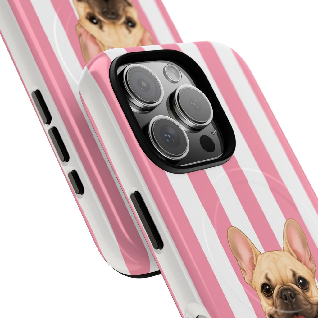 Ooh La La , Cabana Frenchie- Tough Magnetic Phone Case