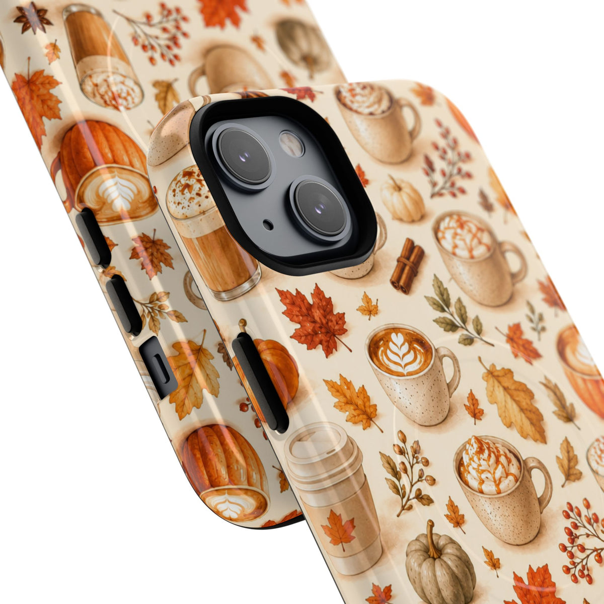 Fall in Love Latte-Tough Magnetic Phone Case