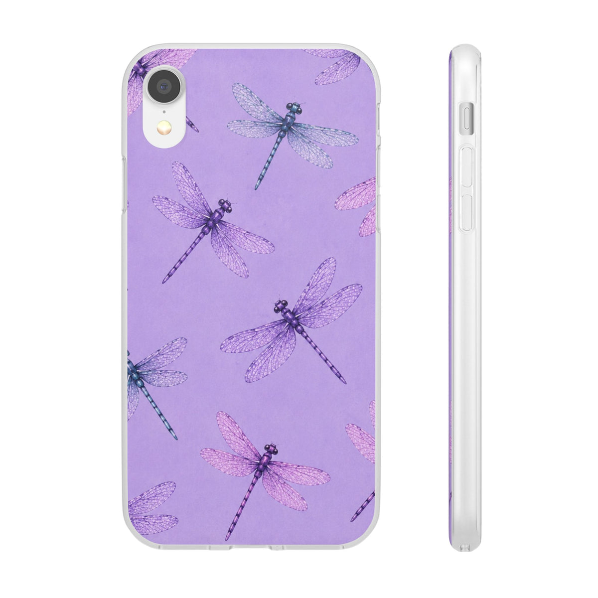 Lavender Dragonfly Dreams-Flexi iPhone & Samsung Phone Case