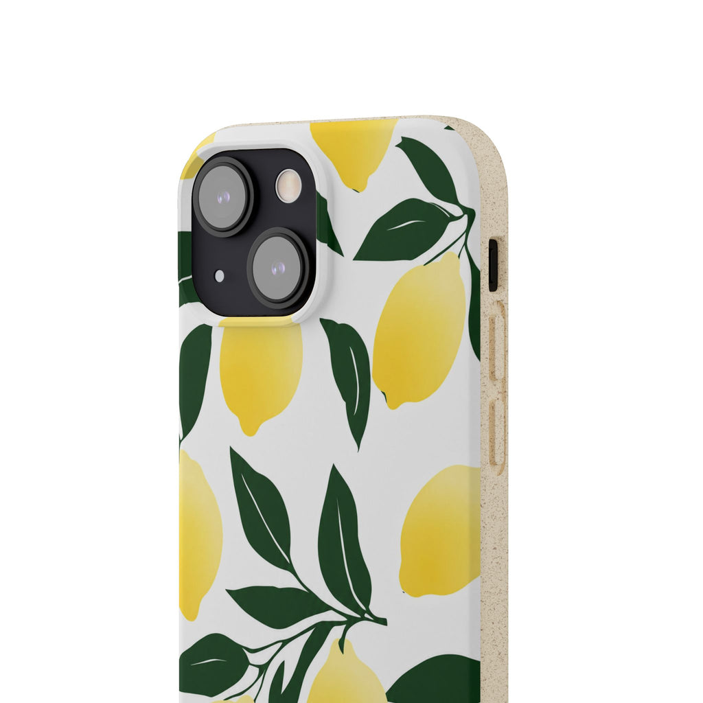 Lemon Escape - Eco-Friendly Biodegradable Phone Case